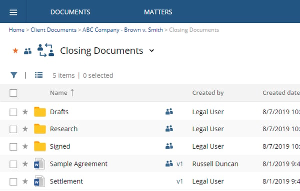 Sharing CollabSpaces in NetDocuments