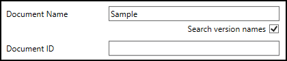 Version Name Searching in NetDocs 2.4 Update